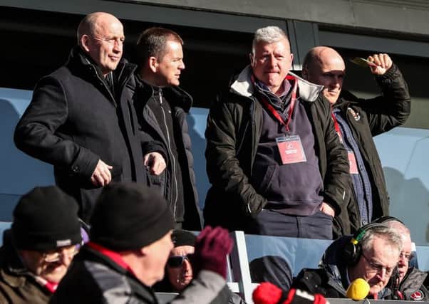 Terry McPhillips watched Charlton Athletics game at Fleetwood Town after Blackpools postponement