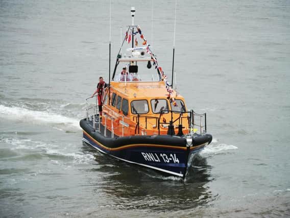 Fleetwood RNLI's sea-going boat, the Kenneth James Pierpoint