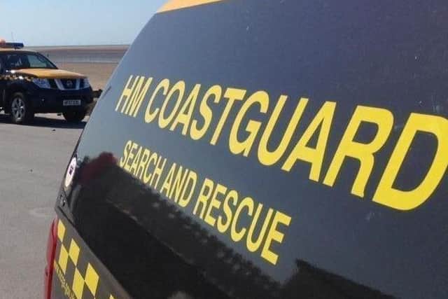 The coastguard were called this morning