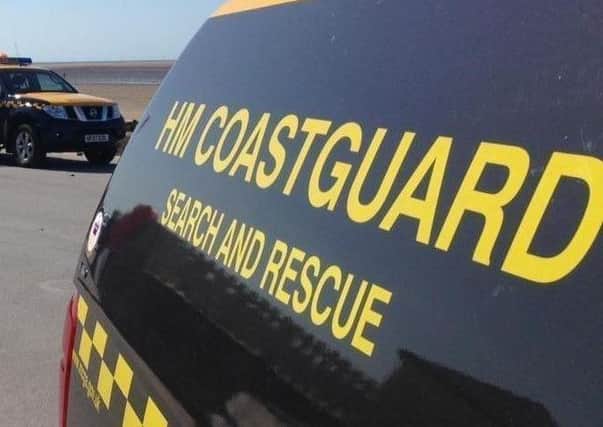 The coastguard were called this morning