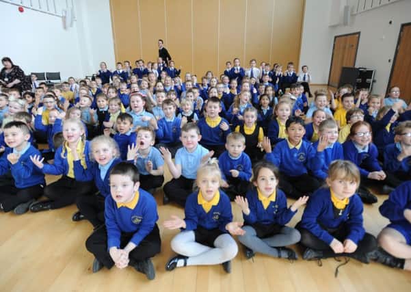 Pupils at Christ The King have been learning to sign and sing a song to support Deaf Awareness and Deaf Children in Education