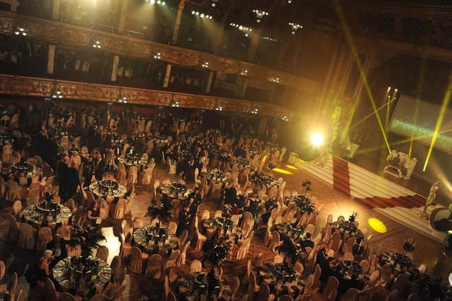 The BIBAS awards ceremony at Blackpool Tower Ballroom