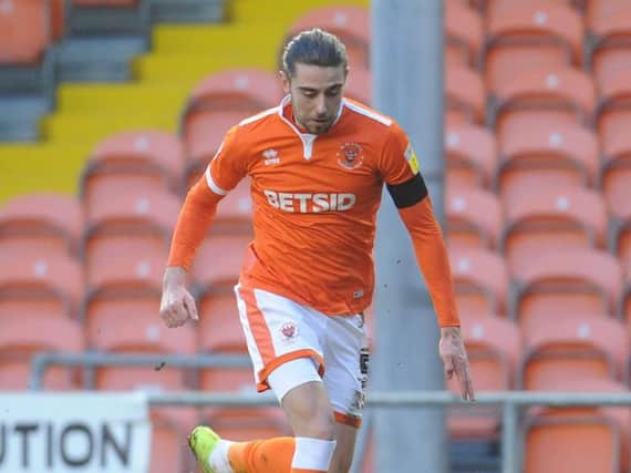 Antony Evans makes his first start for the Seasiders