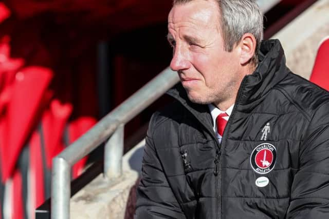 Charlton Athletic chief Lee Bowyer