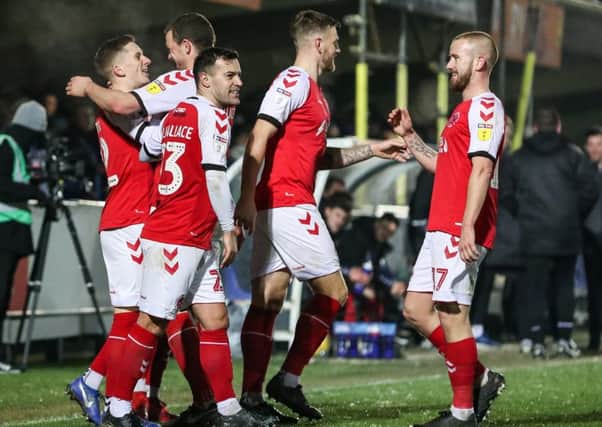 Fleetwood Town have had cause for celebration lately