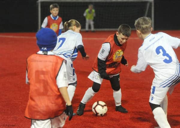 Rotakids from BJFF Lasers U9s have been collecting clothes to donate to charity