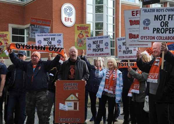 Blackpool supporters protests have generated headlines for many years
