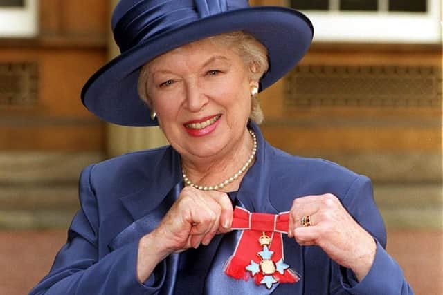 June Whitfield. Picture by Fiona Hanson (PA)