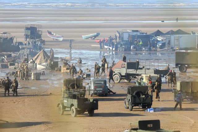 Filming of a new BBC drama taking place on St Annes beach