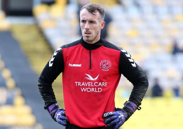 Alex Cairns was backed by Fleetwood Town team-mate Ross Wallace