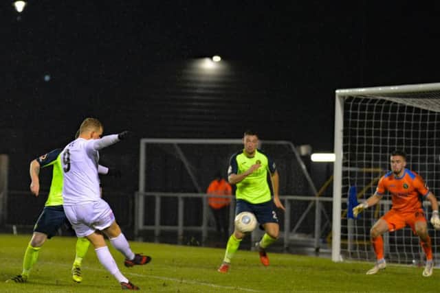 Danny Rowe was one of five Fylde players to score against Havant and Waterlooville Picture: STEVE MCLELLAN