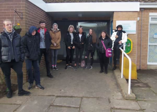 Prince's Trust Blackpool Team 74 chose to give the gardens at the rear of Low Moor Community Centre, Edmonton Place, in Bispham, a revamp.