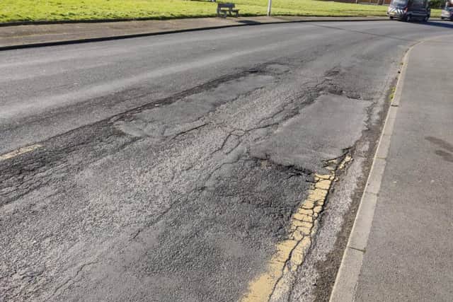 Terry Bennett blames the state of Dinmore Avenue for his car needing repairs during its MOT.