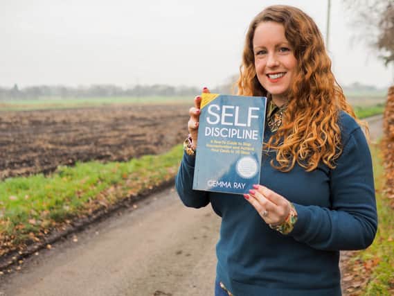 Gemma Dee Ray with her new book 'Self Discipline'