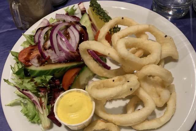 Calamares at Ciao Ciao on Devonshire Road, Blackpool