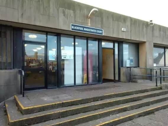 Jordan Price has made his first appearance Blackpool Magistrates' Court accused of attacking a homeless man with a glass bottle in St Annnes