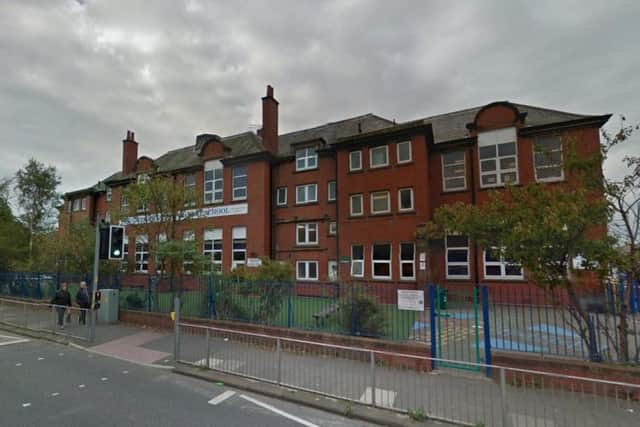 Children at Revoe Learning Academy were warned