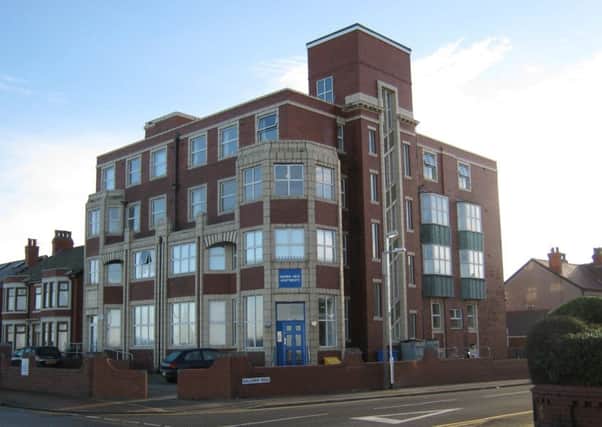 The Marine View apartments, Fleetwood.