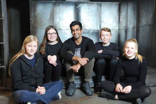 LEFT TO RIGHT: Emaleigh Clark, Lily Coulson, Bally Gill, Finley Hough and Madeline Bell