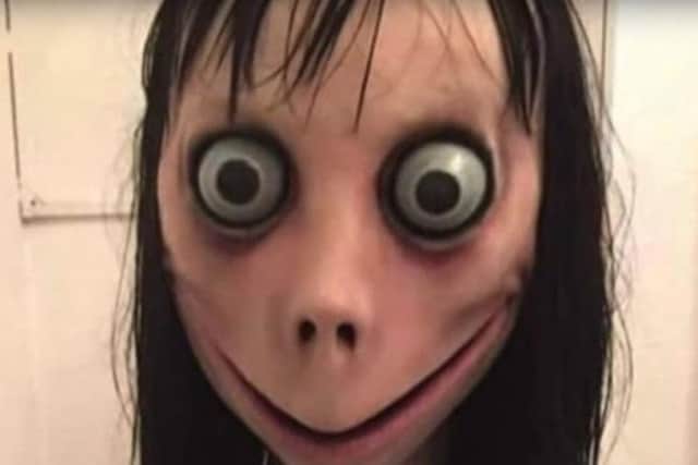 'Momo' is really a model made by a special effects company