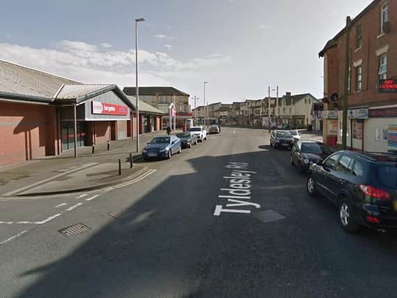 The crime is reported to have happened on Tyldesley Road. Picture from Google maps