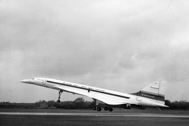 Concorde 002 second prototype, seen here at the moment of take-off from RAF Fairford, its flight test base.
Pic courtesy BAE Systems