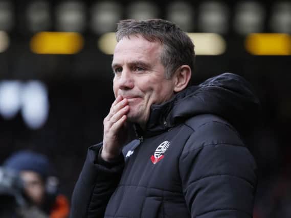 Bolton Wanderers boss Phil Parkinson