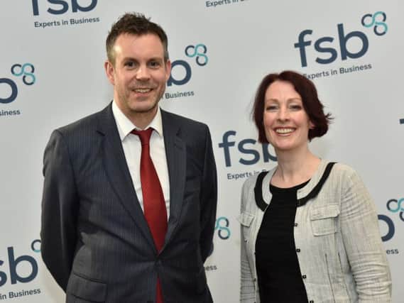 Paul Foster and Rachel Kay of the FSB