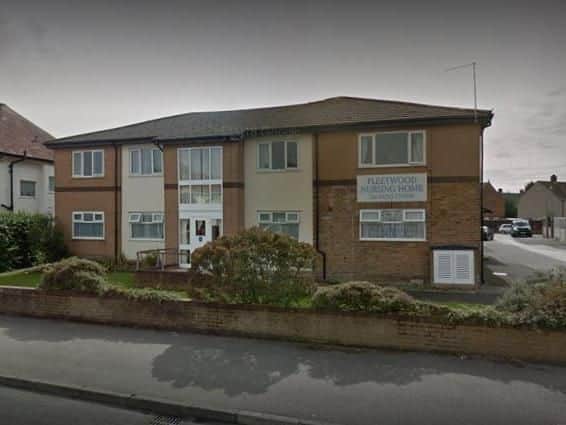 The mysterious blast caused structural damage at the Fleetwood Nursing Home in Grange Road on Saturday, March 2.