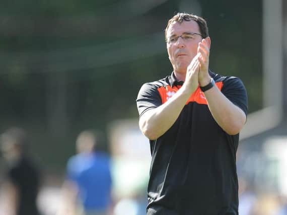 Blackpool will face Gary Bowyer at Valley Parade later this month