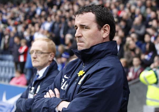 Blackburn manager Gary Bowyer, seen above during his Blackburn Rovers' tenure, has been appointed as Bradford manager until the end of the season. Picture: Peter Byrne/PA