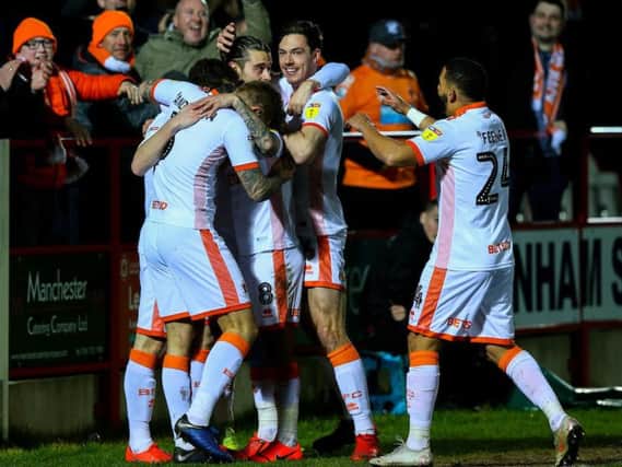 Blackpool got back to winning ways with a priceless win