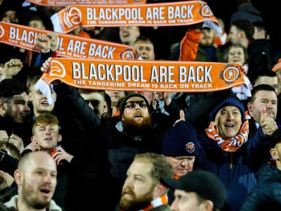 Terry McPhillips hailed the part played by the boisterous Blackpool fans in the win at Accrington Stanley