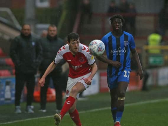 Ashley Nadesan came off the bench against Gillingham