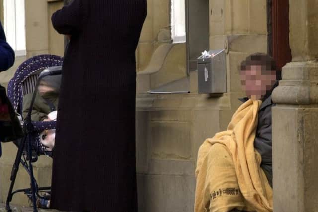 Police will crackdown on aggressive begging