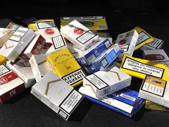 Illegal cigarettes like these cost the UK around 2.5 billion a year, according to HMRC
