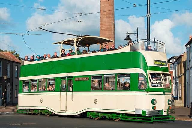 The 'Princess Alice' tram needs a 50,000 restoration. Credit: Blackpool Transport