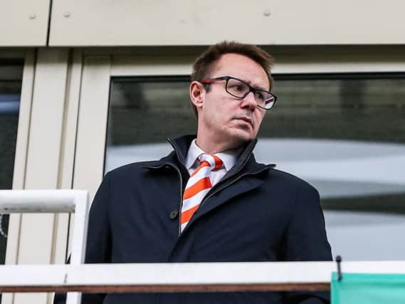 Ben Hatton is Blackpool's new managing and executive director