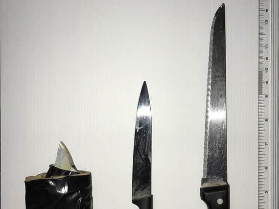Knives seized from children in Wyre