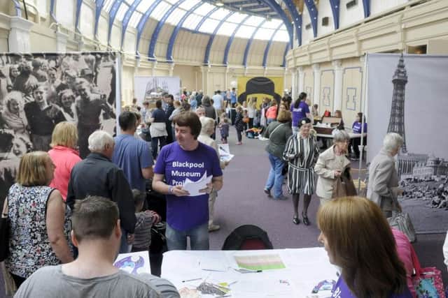 A consultation day for the Blackpool Museum project