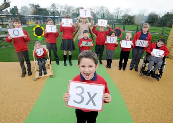 Staff and pupils from Red Marsh School are celebrating after getting an "outstanding" rating from Ofsted for the third time