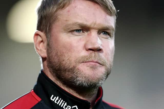 Doncaster Rovers boss Grant McCann