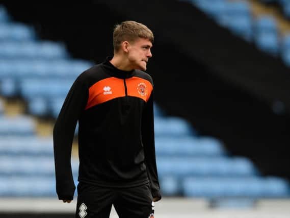 Elias Sorensen departs having made just one appearance for Blackpool