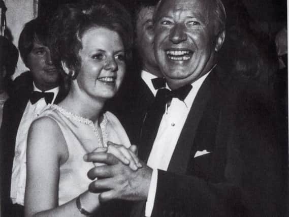 In 1970, bachelor Edward Heath was captured on camera as he danced with young conservative ball chairman Susan Hargreaves at the Locarno Ballroom Central Drive, Blackpool