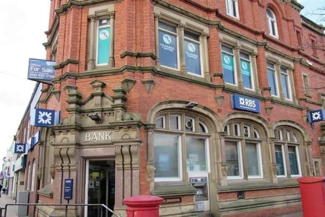 The former RBS in Fleetwood is one of the banks up for sale.