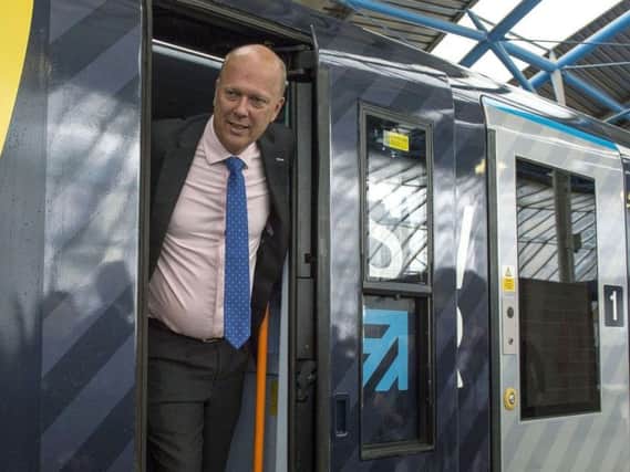 Correspondent Stephen Pierre says that Transport Secretary Chris Grayling (pictured) approved Blackpools tram extension at the 11th hour. Mr Pierre says: With his track record I would have little confidence in him rubber-stamping a miniature tramway through a model village...
