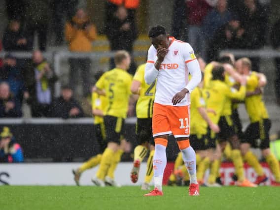 Blackpool produced one of their worst performances of the season
