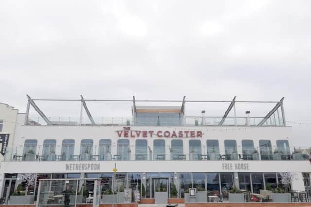 The Velvet Coaster was evacuated over the weekend due to a fire