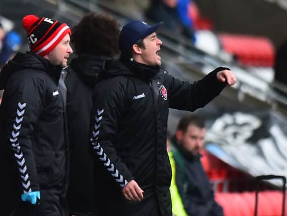 Joey Barton is targeting a winning run and a big finish for Fleetwood