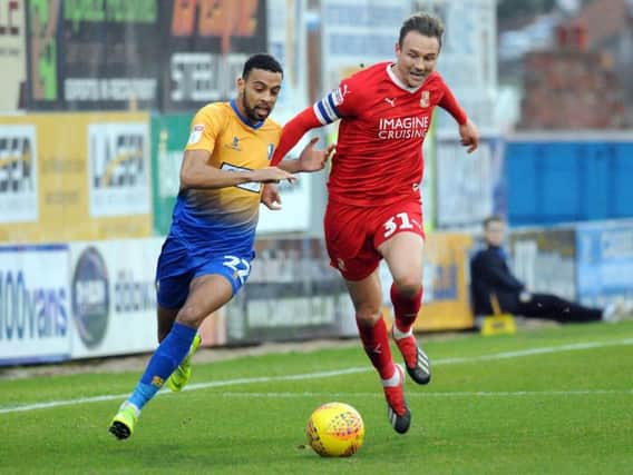Matt Taylor, right, is due to retire at the end of the season